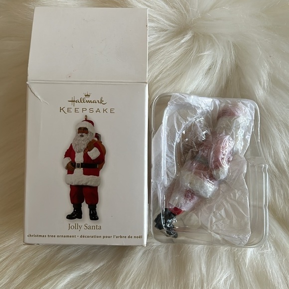 Hallmark 2012 Jolly Santa Ornament | EUC - Picture 3 of 5
